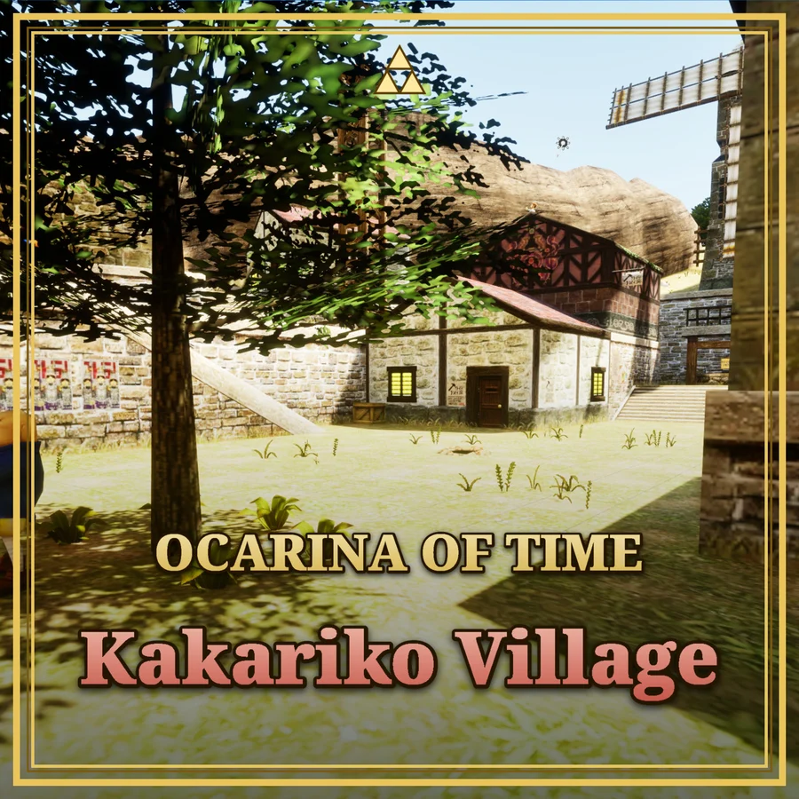 Ocarina of Time : Kakariko Village